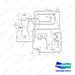 4J5267 LINES GP-MAST OPERATING - (1/2) - full parts diagram - genuine Doosan / Bobcat forklift part
