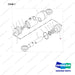 4J9224 CYLINDER GP - SIDE SHIFTER - full parts diagram, item 7 marked - genuine Doosan / Bobcat forklift part