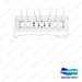 4W6357 INSTRUMENT GP - full parts diagram - genuine Doosan / Bobcat forklift part