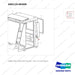 500119-00309 CABIN ASSY;ZEUS WITH GLASS - parts diagram, item 3 shown - genuine Doosan / Bobcat forklift part