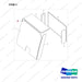 500119-00725 GLASS;GROUP - full parts diagram, item 3 marked - genuine Doosan / Bobcat forklift part
