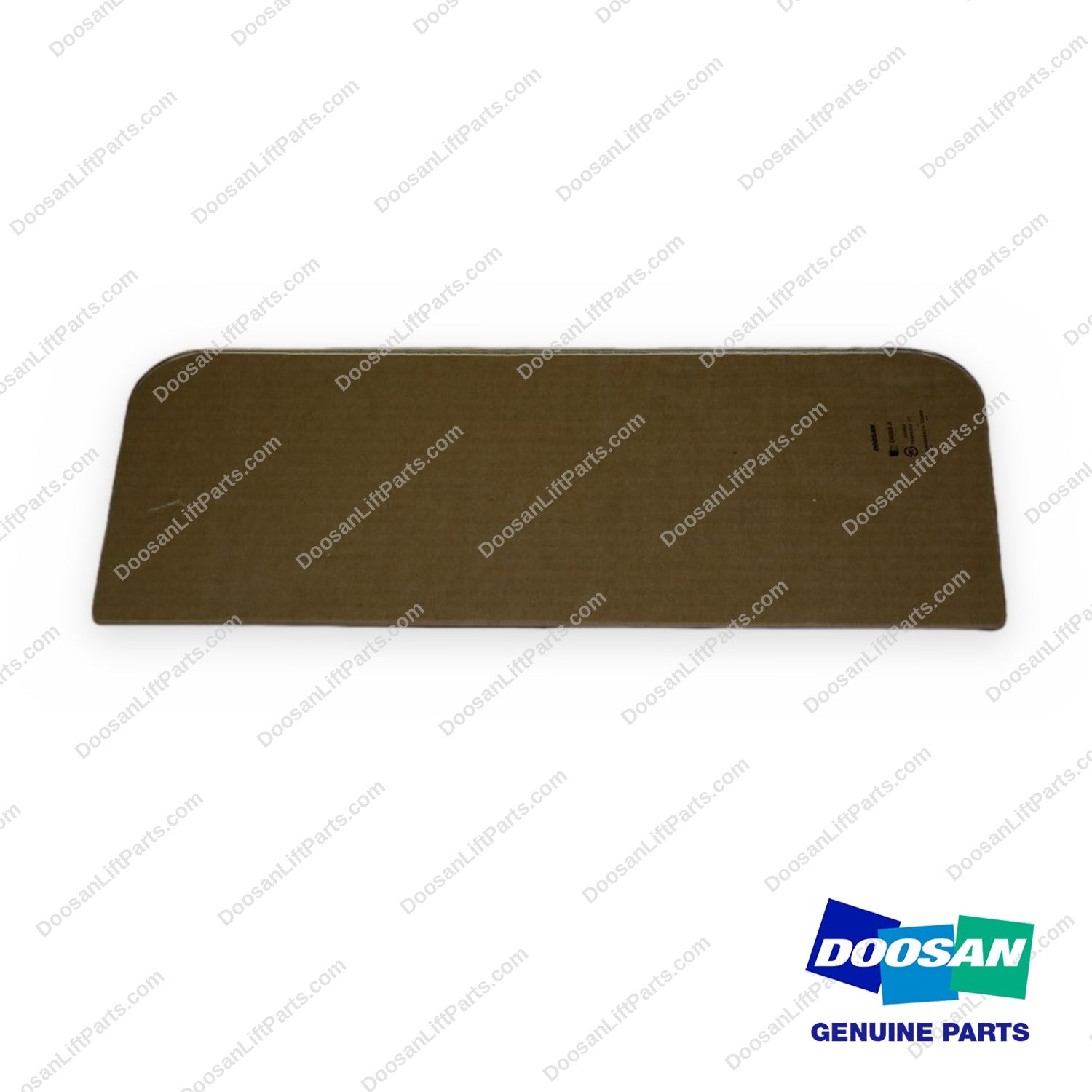 500119-01021 - Rear Door Glass - OEM Doosan Daewoo Bobcat