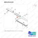 500119-01125 CABIN,MODULAR;TOP,B25X - parts diagram, item 2 shown - genuine Doosan / Bobcat forklift part