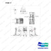 500139-00362 Location Chart - full parts diagram, item 17 marked - genuine Doosan / Bobcat forklift part