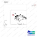 500139-00652 COVER ASSY;FINGERTIP,5WAY - parts diagram, item 17 shown - genuine Doosan / Bobcat forklift part