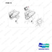 500139-00654 ARM SUB ASSY;FINGERTIP,5WAY - full parts diagram, item 15 marked - genuine Doosan / Bobcat forklift part
