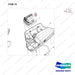 500139-00654 ARM SUB ASSY;FINGERTIP,5WAY - parts diagram, item 15 shown - genuine Doosan / Bobcat forklift part