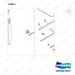 500140-00115 TOP COVER;OVERHEAD GUARD - parts diagram, item 3 shown - genuine Doosan / Bobcat forklift part