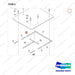 500140-00117 TOP COVER;OVERHEAD GUARD - parts diagram, item 5 shown - genuine Doosan / Bobcat forklift part