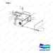 536831 SEAT MOUNTING GP - full parts diagram, item 1 marked - genuine Doosan / Bobcat forklift part
