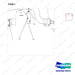 536953 EXHAUST GP - parts diagram, item 1 shown - genuine Doosan / Bobcat forklift part