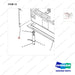 537884 BATTERY GP - (1/2) - parts diagram, item 13 shown - genuine Doosan / Bobcat forklift part