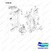 540516 MAST MOUNTING - (MFH:3000mm) - full parts diagram, item 60 marked - genuine Doosan / Bobcat forklift part