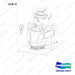 610-0042 Cover montage(Bobcat) - full parts diagram, item 19 marked - genuine Doosan / Bobcat forklift part