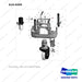 610-0395 Frame Assy - full parts diagram, item 15 marked - genuine Doosan / Bobcat forklift part