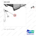 610-1120 Frame - parts diagram, item 24 shown - genuine Doosan / Bobcat forklift part