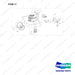 630-0351 Tandem Roller, Support Wheel, DR (URE) - full parts diagram, item 11 marked - genuine Doosan / Bobcat forklift part