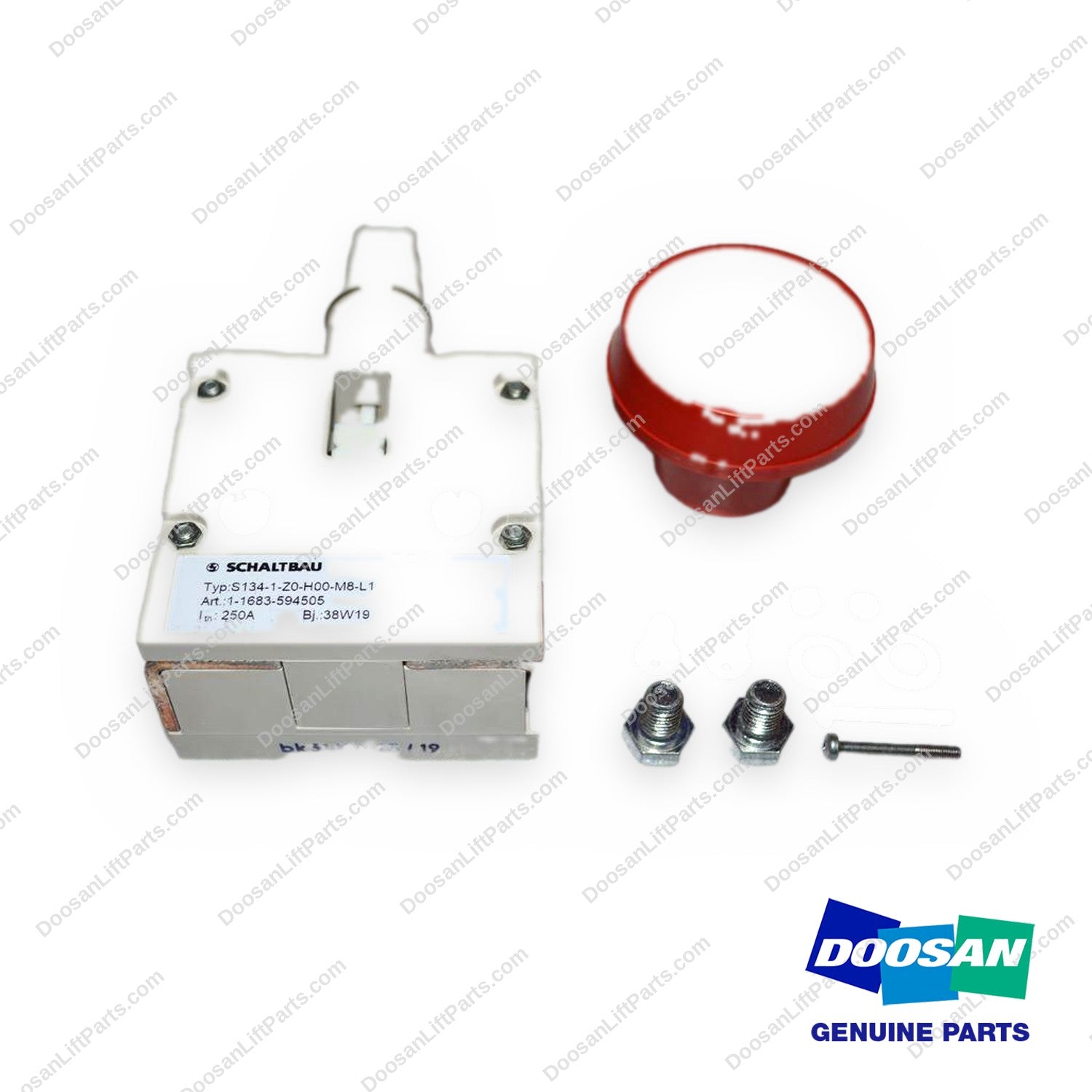 640-0357 - Emergency Off Switch - OEM Doosan Daewoo Bobcat