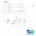 640-1999 Cold storage option - parts diagram, item 13 shown - genuine Doosan / Bobcat forklift part