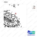 65.01201-0061 CYLINDER BLOCK - parts diagram, item 2 shown - genuine Doosan / Bobcat forklift part