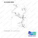 65.01840-0004 PIPE,BREATHER - full parts diagram, item 3 marked - genuine Doosan / Bobcat forklift part