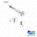 65.02411-0003 DRIVING SYSTEM GP - full parts diagram, item 18 marked - genuine Doosan / Bobcat forklift part