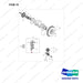 65.02413-0001 DRIVING SYSTEM GP - full parts diagram, item 19 marked - genuine Doosan / Bobcat forklift part