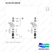 65.04130-6001B VALVE - parts diagram, item 8 shown - genuine Doosan / Bobcat forklift part