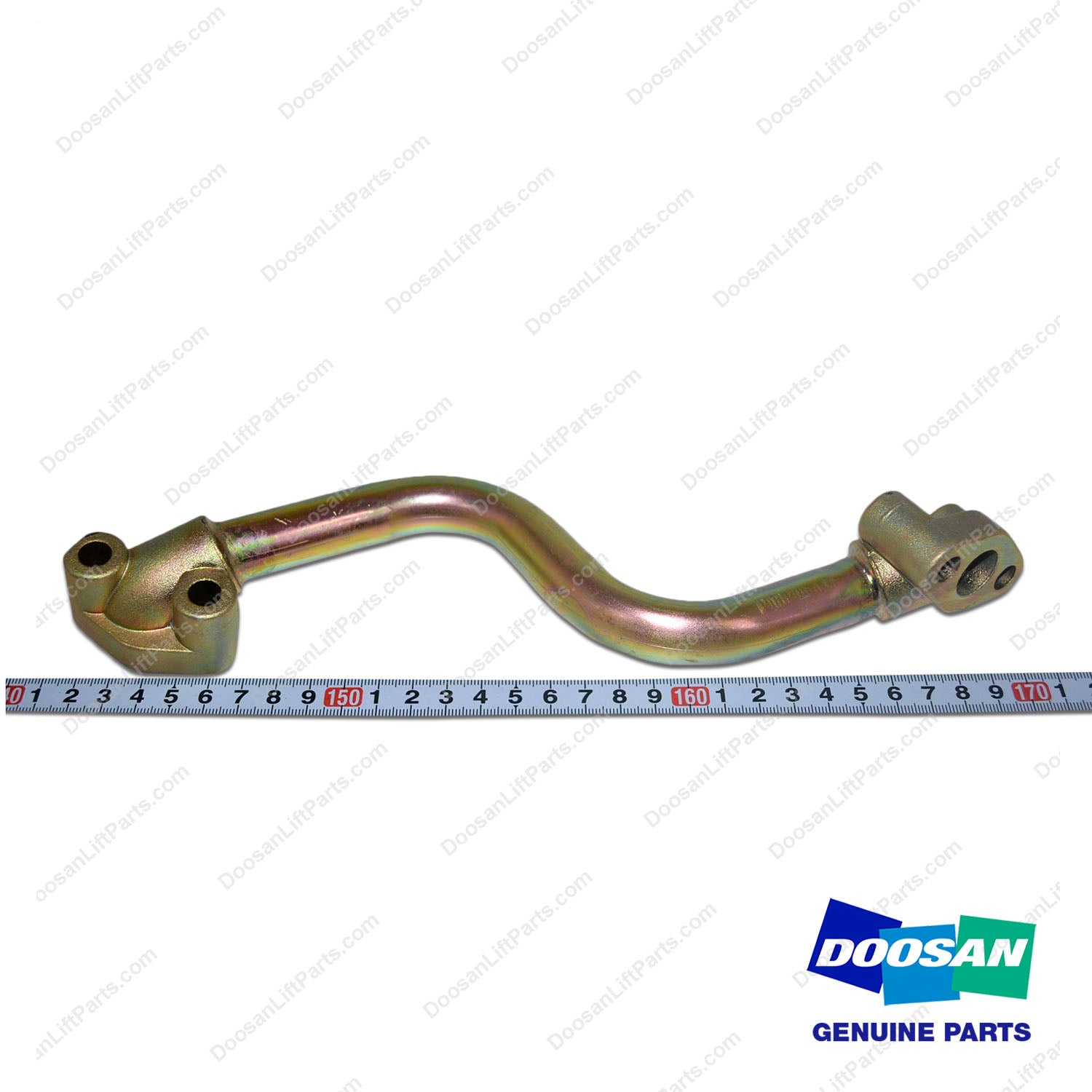 Pipe ASSY,Oil;for Oil Cooler to Cylinder - Doosan Forklift Part 65.05701-5251A