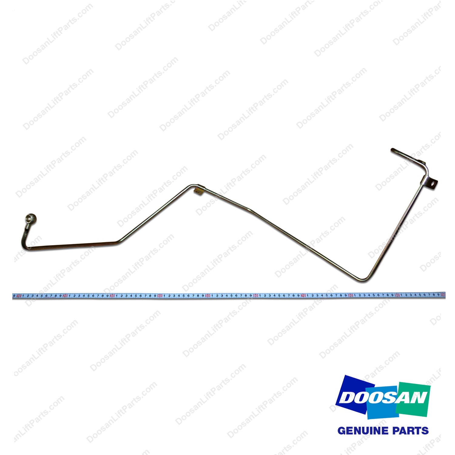 Pipe,Oil;for T/C Oil Return - Doosan Forklift Part 65.05701-5453