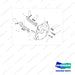 65.05809-0036 FLYWHEEL HOUSING - full parts diagram - genuine Doosan / Bobcat forklift part