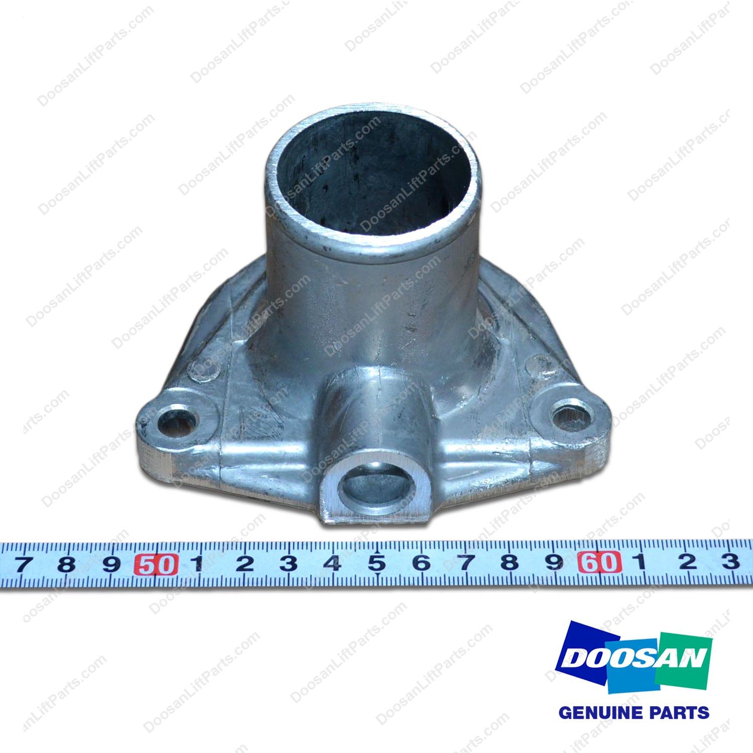 Pipe,Water Outlet;thermostat - Doosan Forklift Part 65.06405-0039