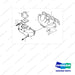 65.08202-0058A INLET AND EXHAUST MANIFOLD - full parts diagram - genuine Doosan / Bobcat forklift part