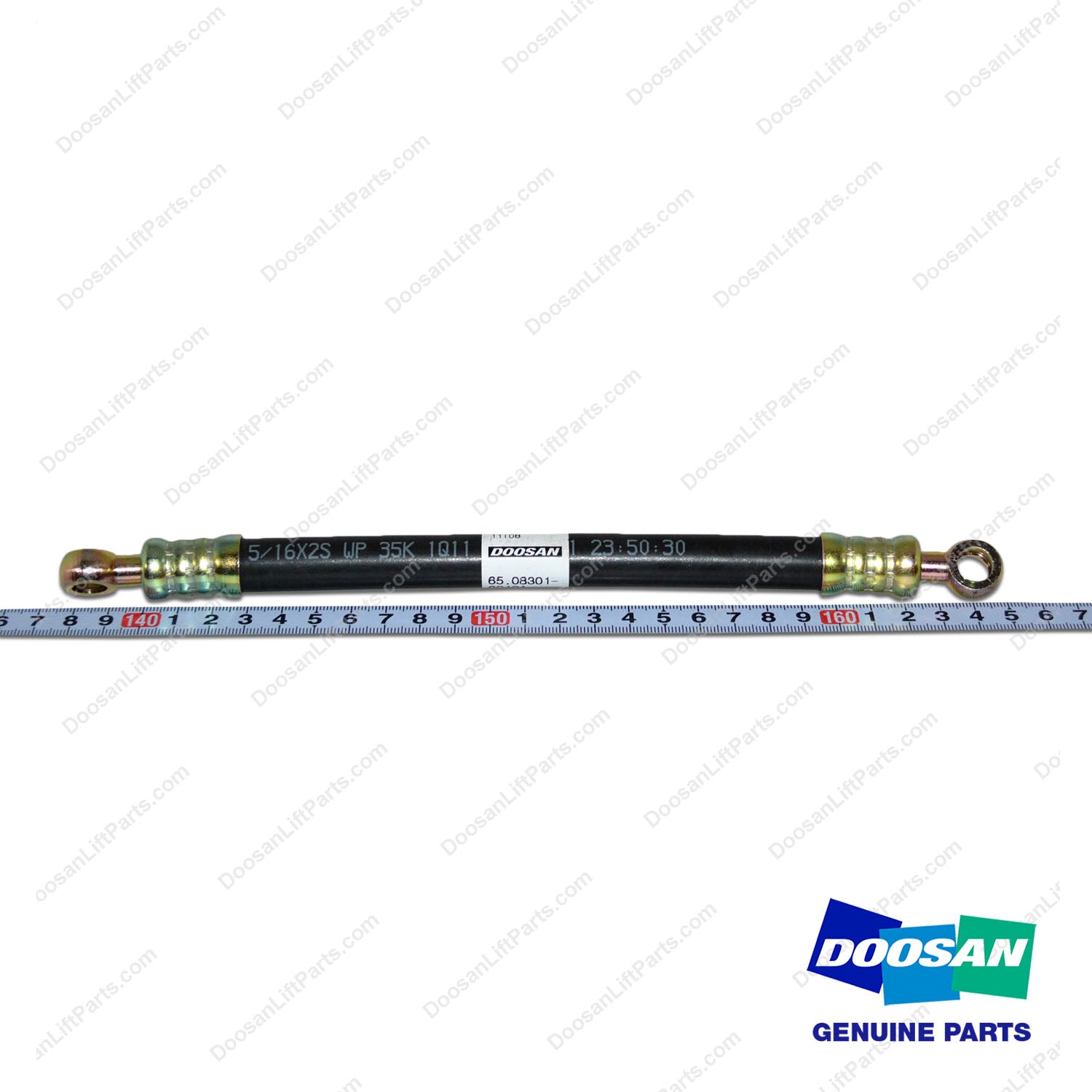Hose ASSY,Air;i/P Boost Compensator - Doosan Forklift Part 65.08301-6010A