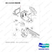 65.11210-0003B ENGINE CONTROL - full parts diagram, item 2 marked - genuine Doosan / Bobcat forklift part