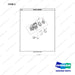 65.11301-0008A INJECTION PUMP - full parts diagram, item 2 marked - genuine Doosan / Bobcat forklift part