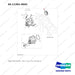 65.11301-0042 INJECTION PUMP - full parts diagram, item 2-6 marked - genuine Doosan / Bobcat forklift part