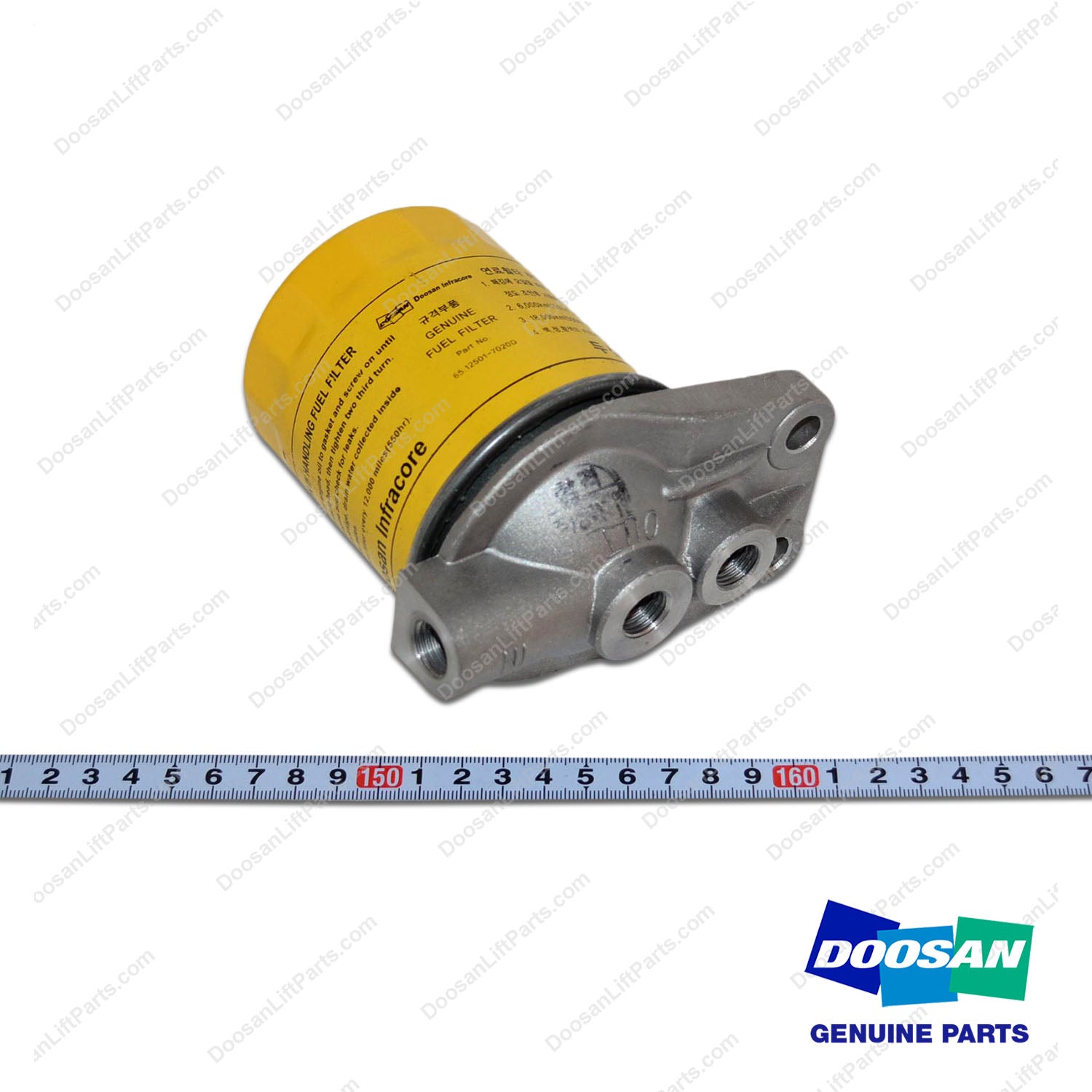 Filter ASSY,Fuel - Doosan Forklift Part 65.12501-7020E