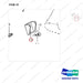 65.19102-0041 ELECTRICAL DEVICES - parts diagram, item 10 shown - genuine Doosan / Bobcat forklift part