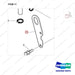 65.19202-0013 THERMOSTAT GP - parts diagram, item 11 shown - genuine Doosan / Bobcat forklift part