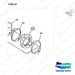 65.38520-0002 TIMING GEAR CASE & POWER TAKE OFF GP - parts diagram, item 24 shown - genuine Doosan / Bobcat forklift part