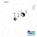 65.73027-0030 STARTER AS - parts diagram, item 10 shown - genuine Doosan / Bobcat forklift part