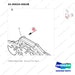 65.90020-0063B TIMING GEAR CASE - parts diagram, item 4 shown - genuine Doosan / Bobcat forklift part