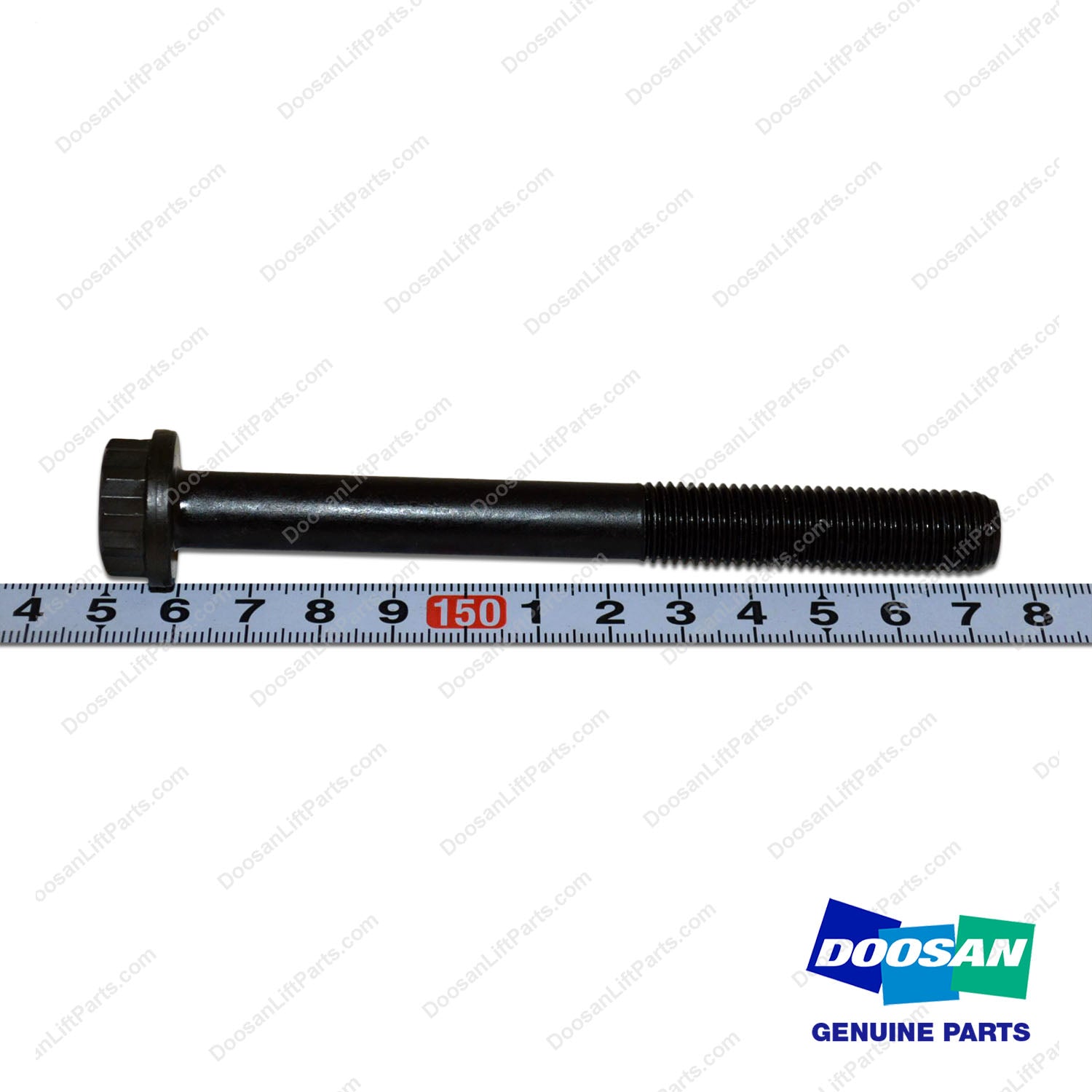 Bolt,Collard Hexagon Duo;cyl.head - Doosan Forklift Part 65.90021-0002