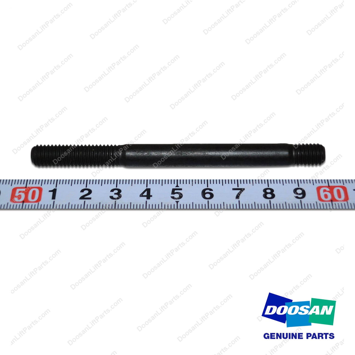 Bolt,Stud;cyl.head to Ex.manifold - Doosan Forklift Part 65.90201-0016