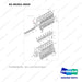 65.90302-0059 CYLINDER BLOCK - full parts diagram, item 1-5 marked - genuine Doosan / Bobcat forklift part