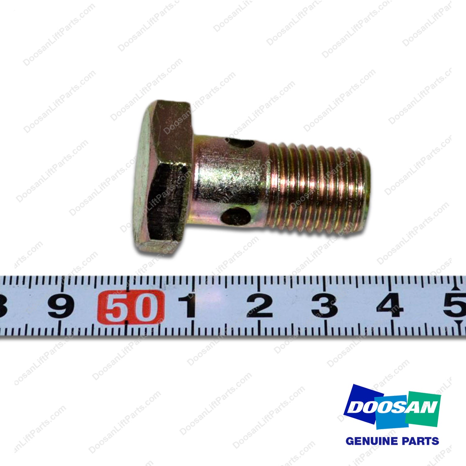 Screw,Hollow - Doosan Forklift Part 65.90420-0004A
