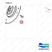 65.90430-0004 DRIVING SYSTEM GP - parts diagram, item 12 shown - genuine Doosan / Bobcat forklift part