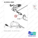 65.90441-0066 ENGINE CONTROL - parts diagram, item 10 shown - genuine Doosan / Bobcat forklift part