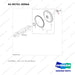 65.90701-0096A FLYWHEEL - full parts diagram, item 3 marked - genuine Doosan / Bobcat forklift part
